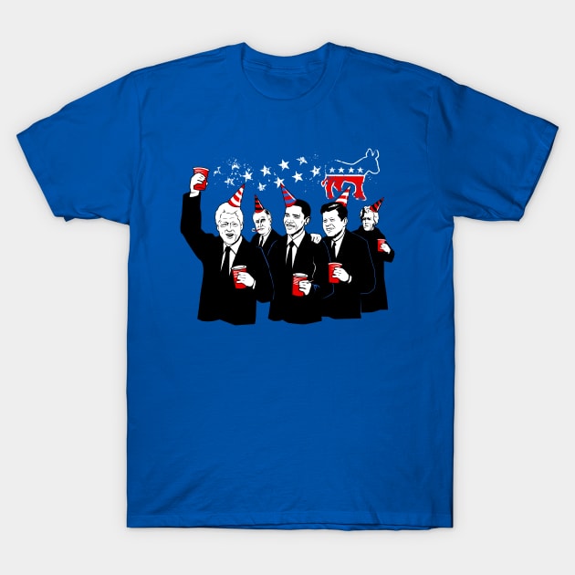 Democratic Party T-Shirt by tomburns